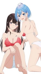 Danjo no Yuujou wa Seiritsu Suru Himari Inuzuka Rion Enomoto 2160x3840