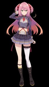 Hikikomari Kyuuketsuki no Monmon Nelia Cunningham.Xiaomi Mi Note 2 wallpaper 1080x1920