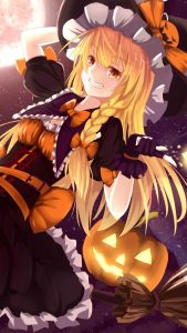 Halloween anime.Xiaomi Redmi Note 4 wallpaper 1080x1920 (2)