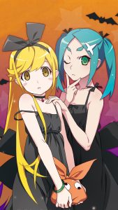 Halloween anime.Xiaomi Redmi Note 4 wallpaper 1080x1920