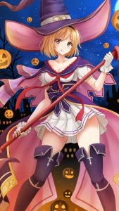 Halloween anime.iPhone 6 Plus wallpaper 1080x1920 (1)