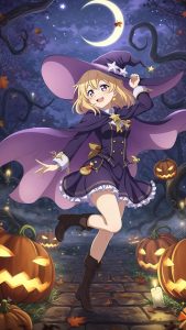 Halloween anime.iPhone 6 Plus wallpaper 1080x1920