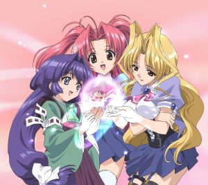 Maburaho Yuna Miyama Kuriko Kazetsubaki Rin Kamishiro.Android wallpaper 2160x1920