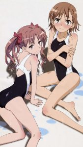 Toaru Majutsu no Index Mikoto Misaka Kuroko Shirai 2160x3840 (2)