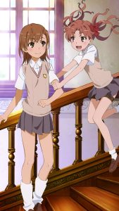 Toaru Majutsu no Index Mikoto Misaka Kuroko Shirai 2160x3840