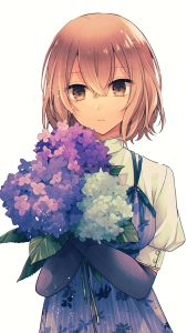 Watashi wo Tabetai, Hitodenashi Hinako Yaotose 2160x3840 (1)