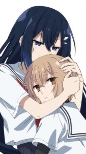 Watashi wo Tabetai, Hitodenashi Hinako Yaotose Shiori Oumi 2160x3840 (1)