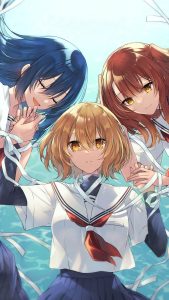 Watashi wo Tabetai, Hitodenashi Hinako Yaotose Shiori Oumi Miko Yashiro.Xiaomi Mi Note 2 wallpaper 1080x1920