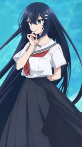 Watashi wo Tabetai, Hitodenashi Shiori Oumi.iPhone 6 Plus wallpaper 1080x1920