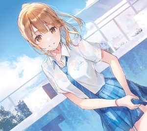 Chitose-kun wa Ramune Bin no Naka Haru Aomi.Android wallpaper 2160x1920
