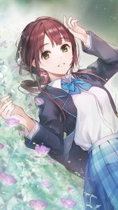 Chitose-kun wa Ramune Bin no Naka Yua Uchida.iPhone 6 Plus wallpaper 1080x1920