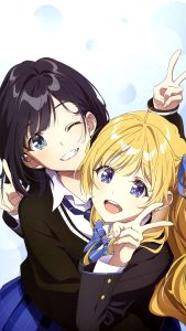Chitose-kun wa Ramune Bin no Naka Yuuko Hiiragi Yuzuki Nanase 2160x3840