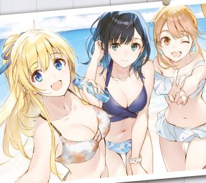 Chitose-kun wa Ramune Bin no Naka Yuuko Hiiragi Yuzuki Nanase Haru Aomi.Android wallpaper 2160x1920
