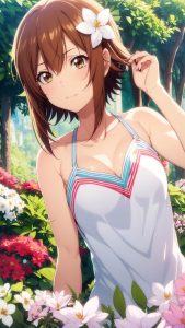 Grand Blue Chisa Kotegawa.Samsung Galaxy Note 3 wallpaper 1080x1920